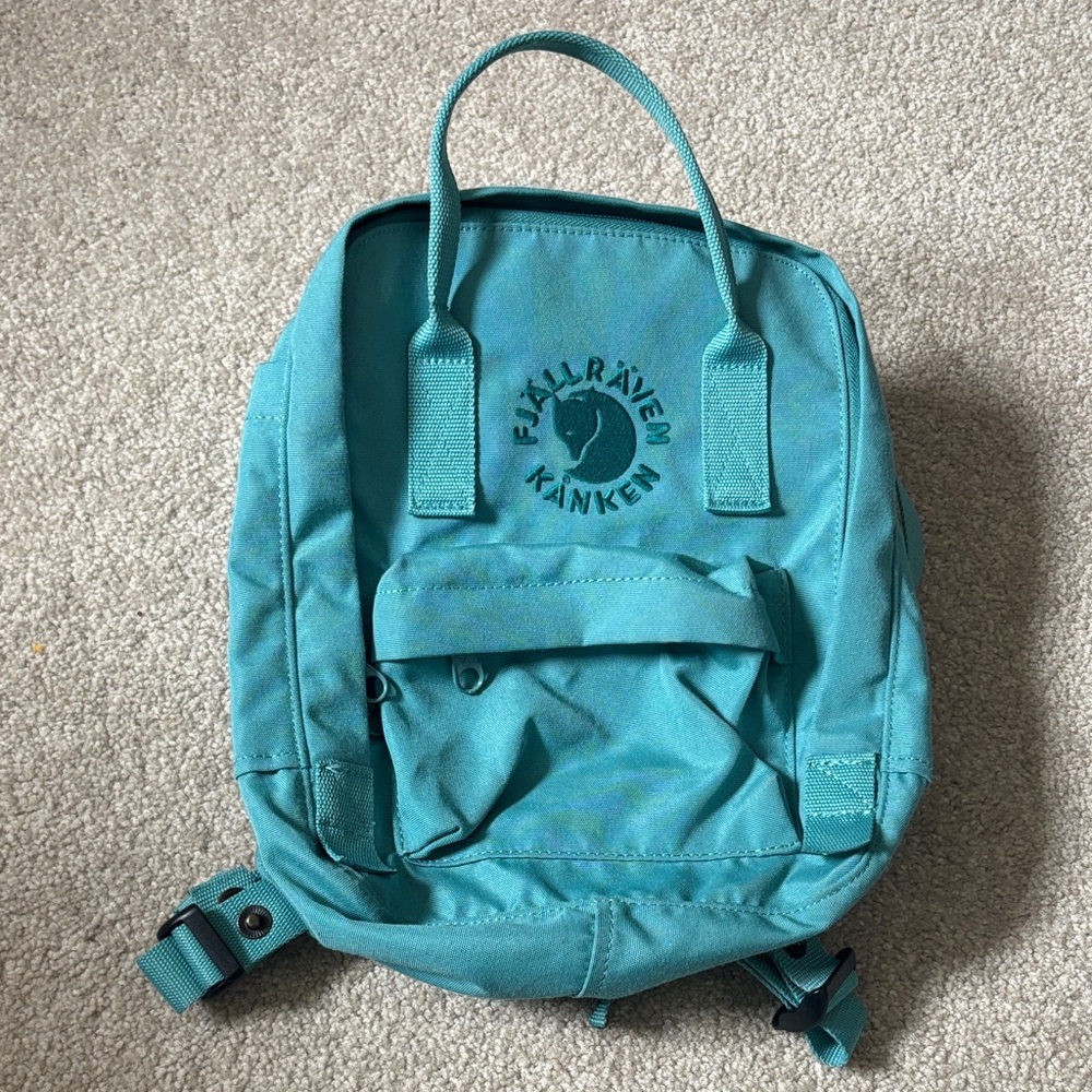 Fjällräven Kånken Teal Backpack Kids Mini